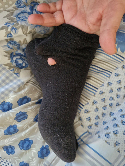 Worn (24 hours) Stinky and smelly Socks - UK 5-6