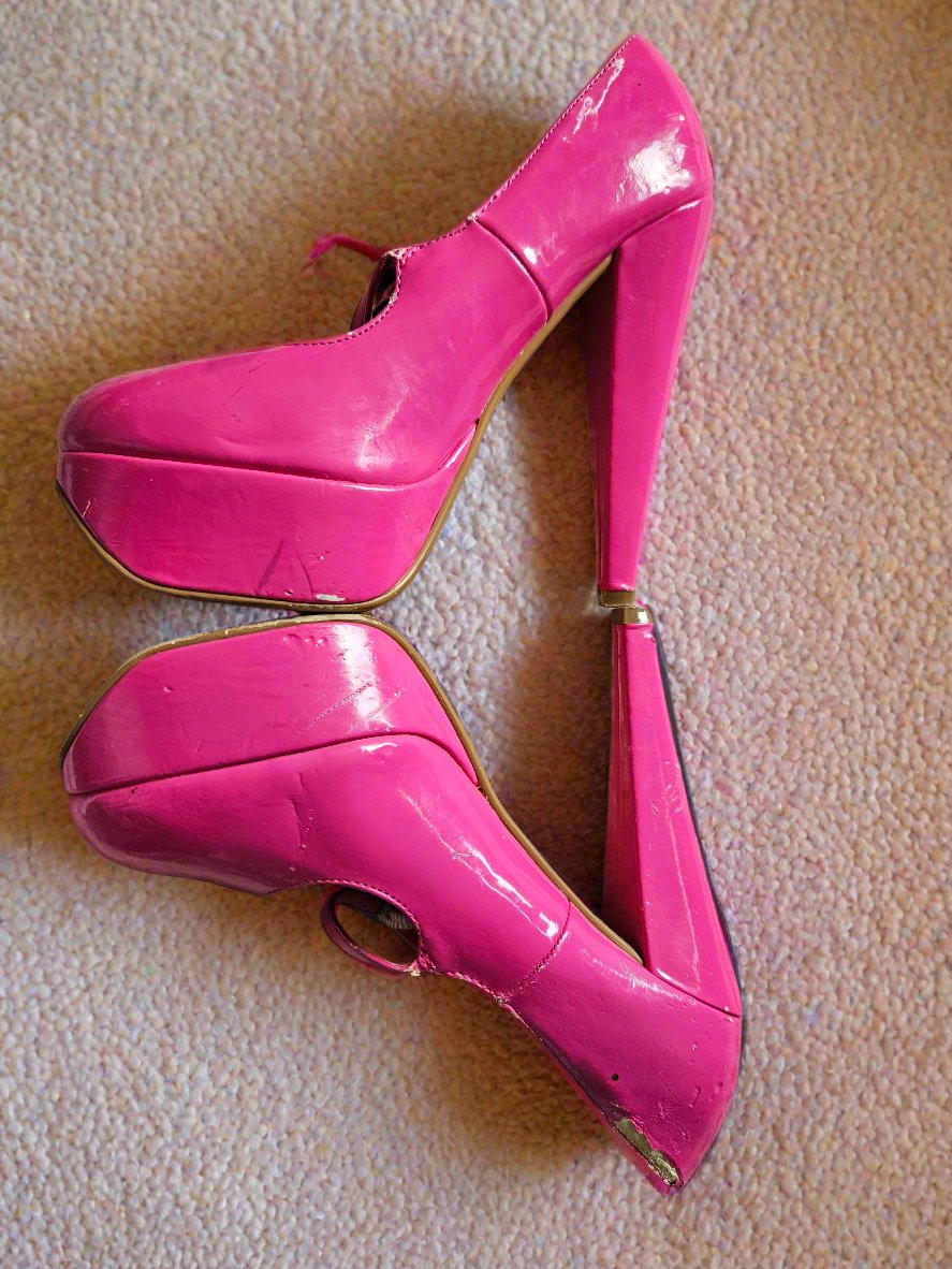 Stripper heels / Heavily Worn / UK5