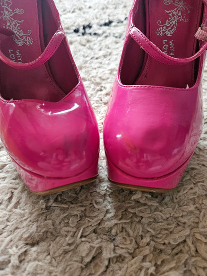 Stripper heels / Heavily Worn / UK5