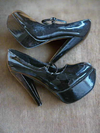 Stripper / Pole Dancing Shoes, Heavily Worn, UK5