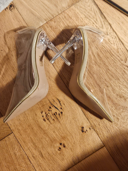 Transparent Heels / Worn / UK5