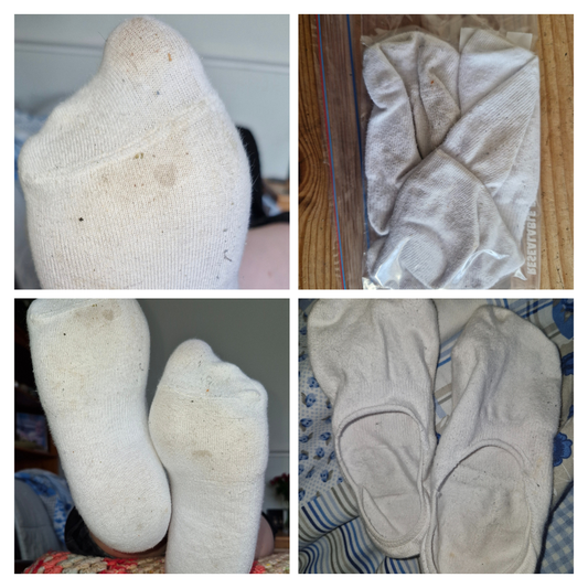 Worn (72 hour) Stinky and Smelly Socks - UK 5-6