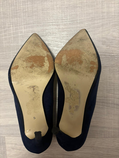 Gorgeous Blue Heels / Well Worn / UK5